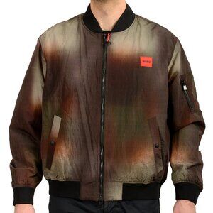 Hugo Boss "Byler2321" Water Repellent Full Zip Bomber Jacket US XS IT 46